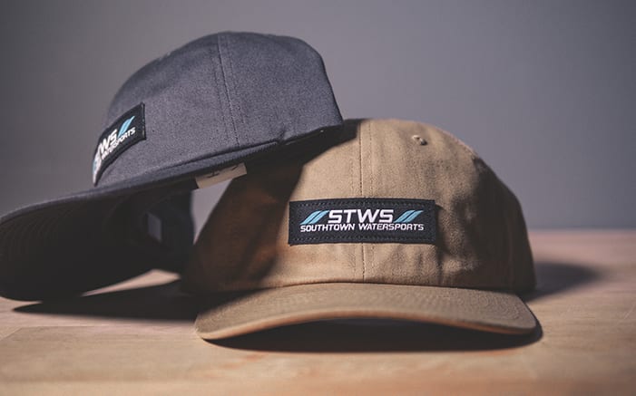 Khaki & Charcoal SouthTown Watersport Dad Hat