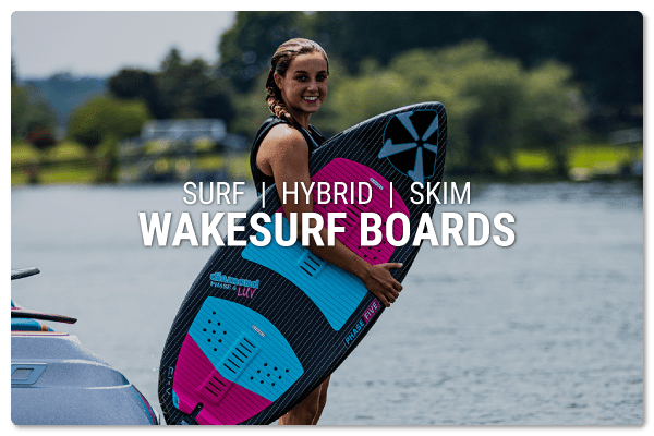 Wakesurf Boards: Surf, Hybrid & Skim
