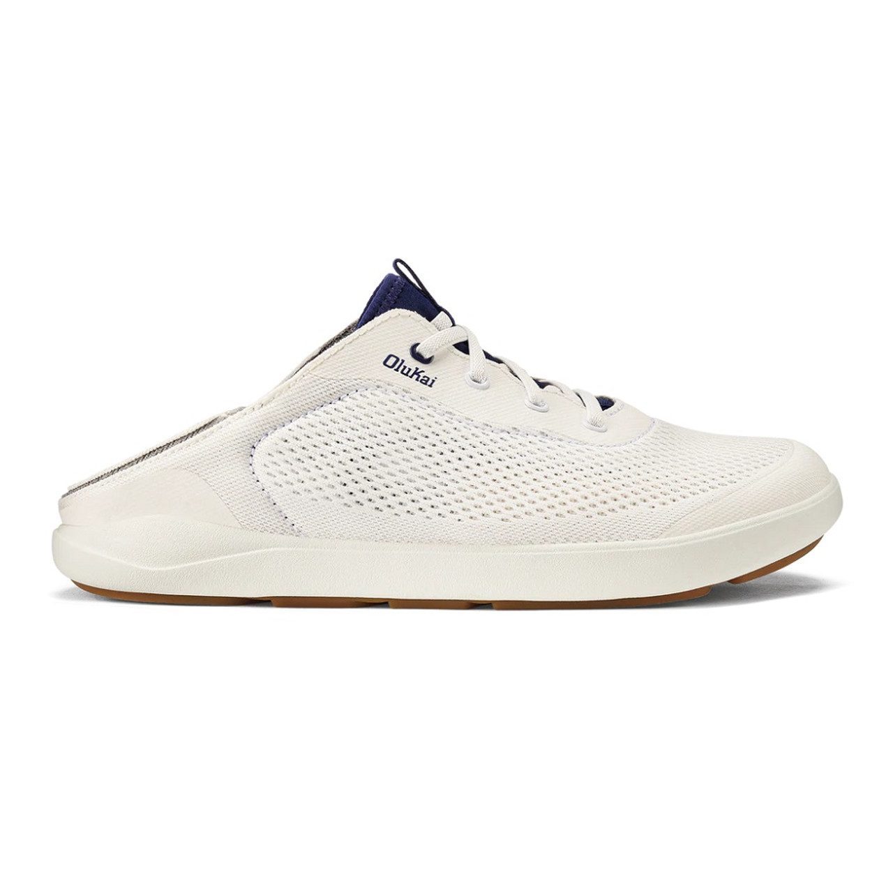 Olukai Moku Pae Men's Casual Shoes - Bright White/Pacifica - Image 2