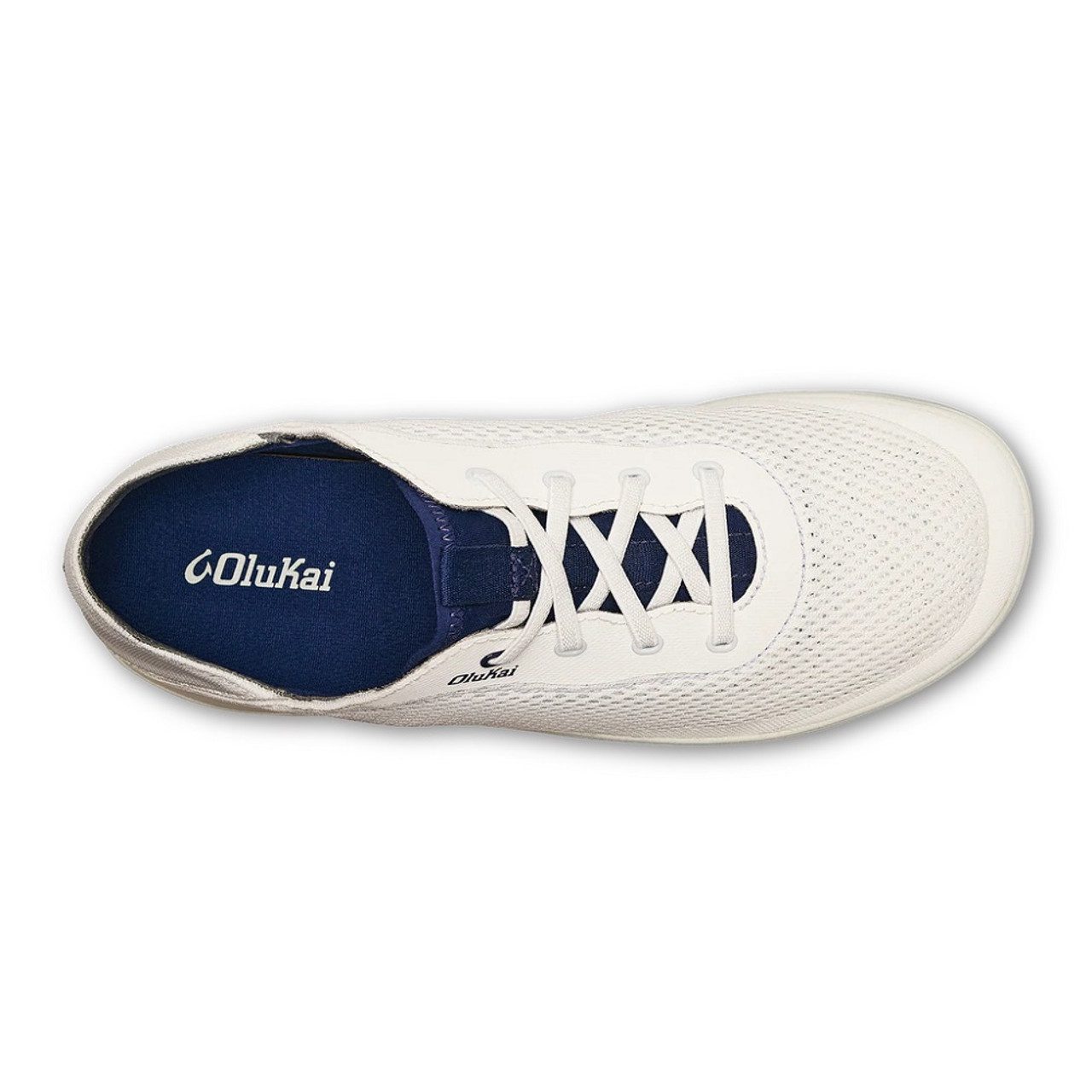 Olukai Moku Pae Men's Casual Shoes - Bright White/Pacifica - Image 3