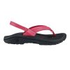 Olukai Kulapa Kai Girls Flip Flops - Bikini Pink/Black - Image 3