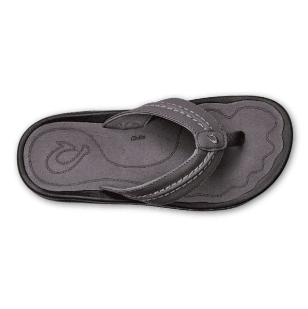 Olukai Hokua Flip Flops - Pavement/Pavement - Image 3